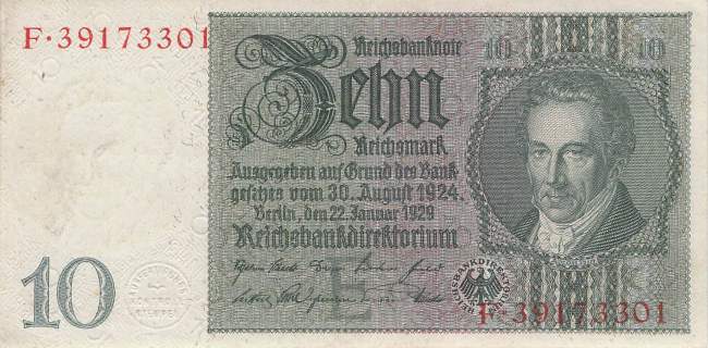 10 Mark 1929